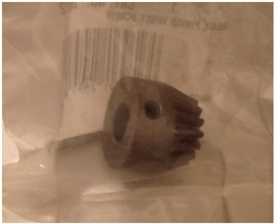 PIÑON RIDGID PARA MÁQUINA K-50